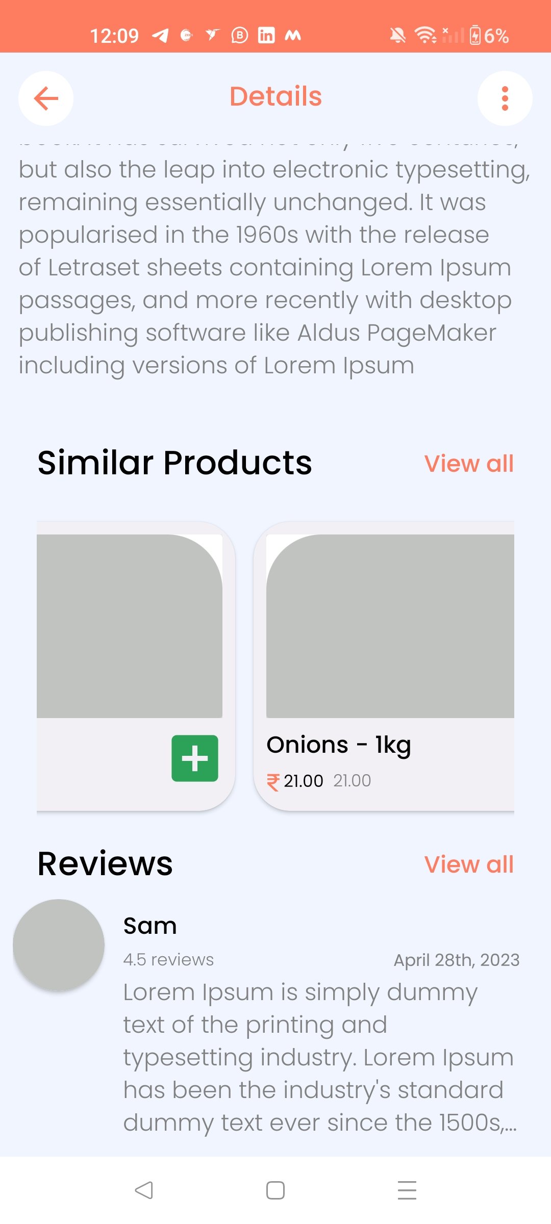 FreshCart — Local Grocery & Fast Delivery Platform Screen