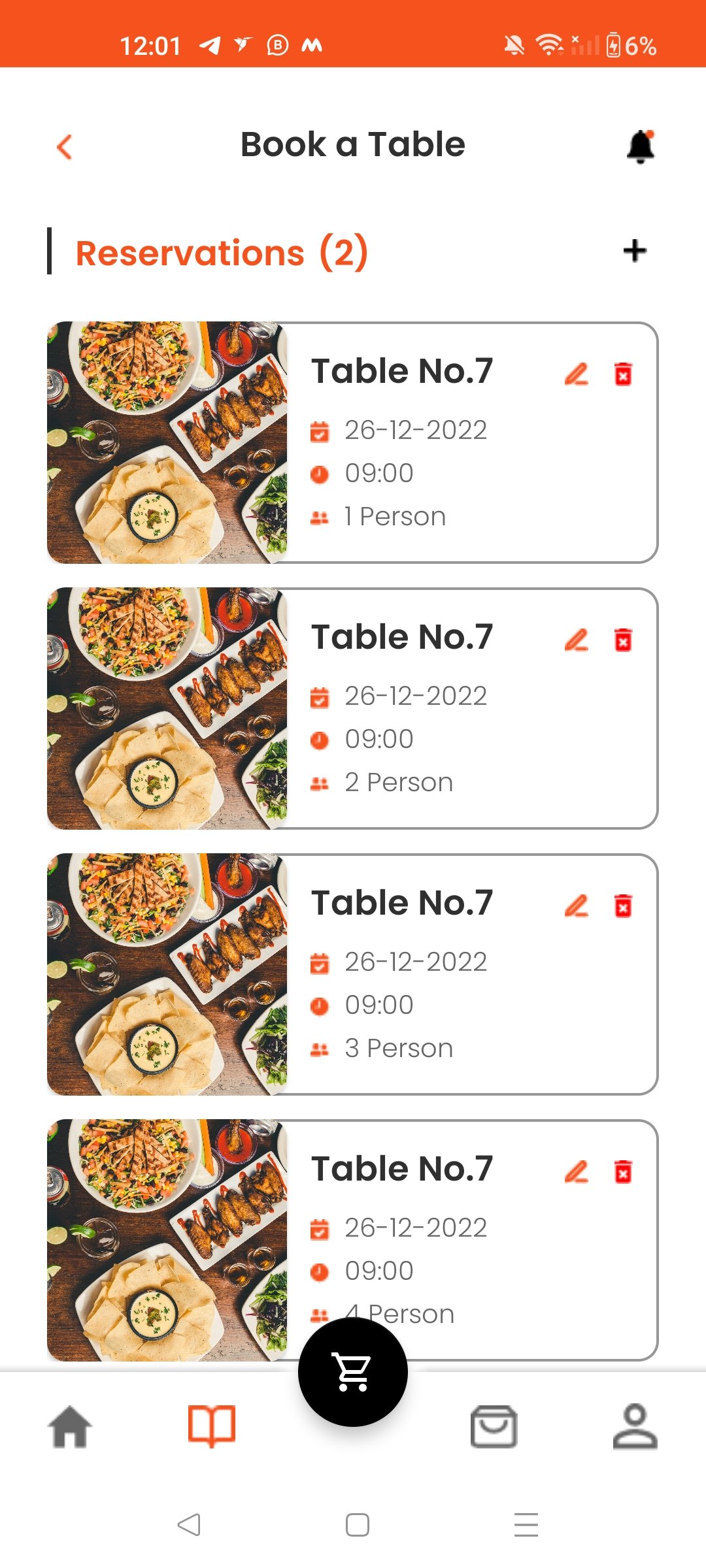 Urban Bite — Smart Restaurant &amp; Order Platform Screen